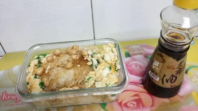 黑麻油煎麵線