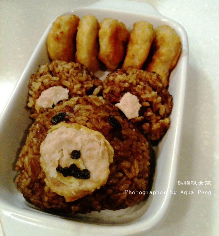 【親子食堂】咖哩小熊便當