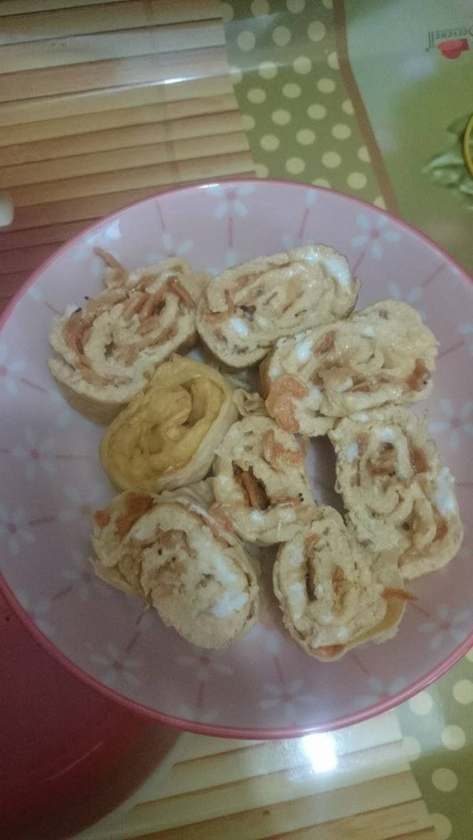 簡易櫻花蝦玉子燒