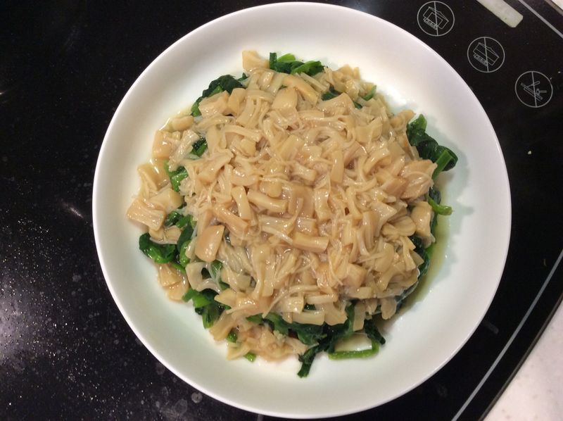 瑤柱扒豆苗(年菜）