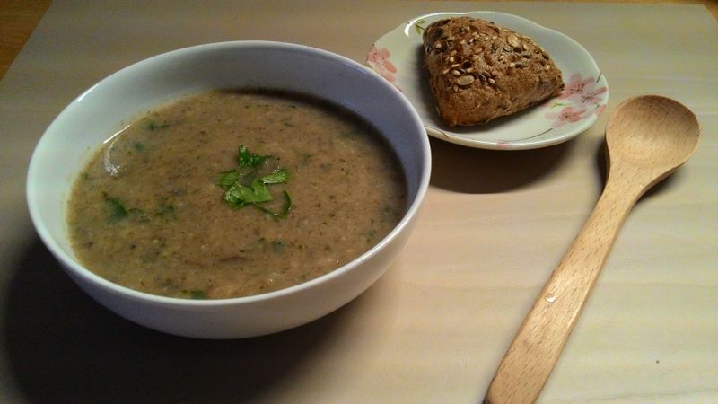 蘑菇濃湯 (素)