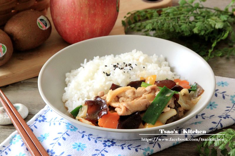 家常時蔬豬肉燴飯