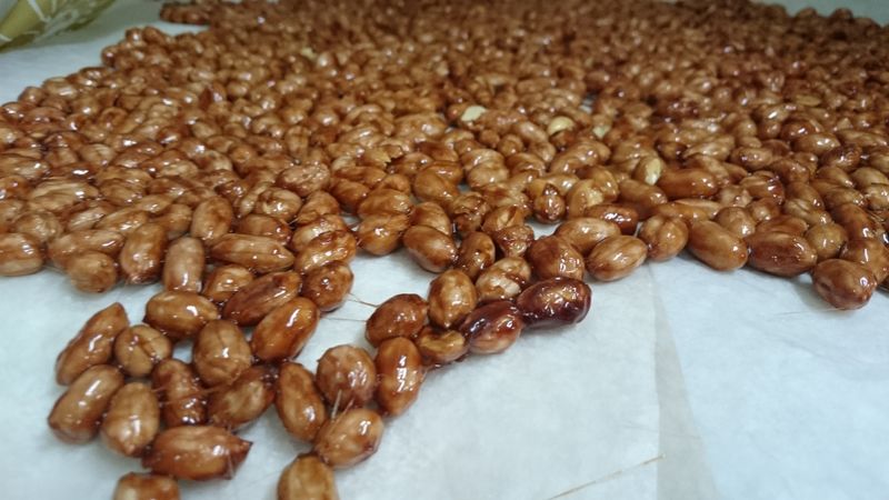 美味不黏牙~手工花生糖★過年再也不用買了