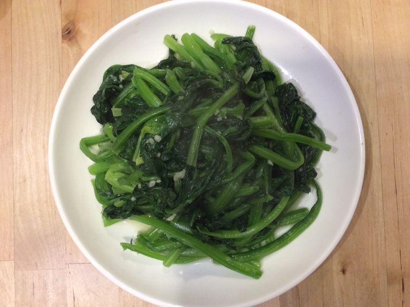 蒜泥菠菜