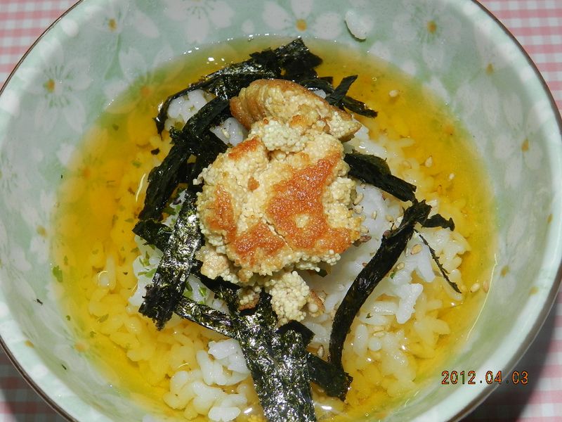 ㄚ曼達的廚房~【深夜食堂】之"鱈魚子茶泡飯"