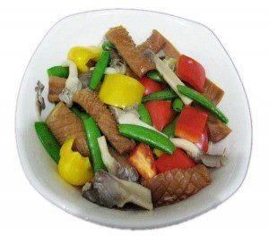 彩椒魷魚