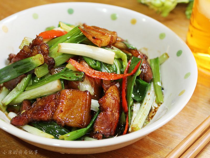 清甜香蔥炒三層【淬釀手路菜】