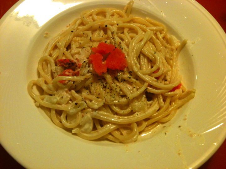 懶人料理之怎麼那麼好吃❤明太子義大利麵