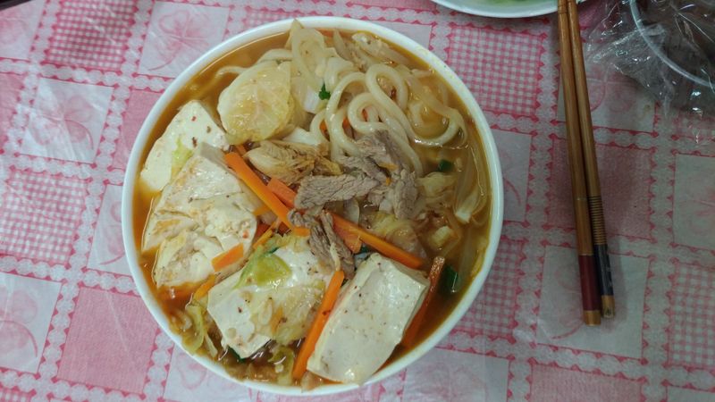 泡菜豬肉豆腐烏龍麵【淬釀手路菜】