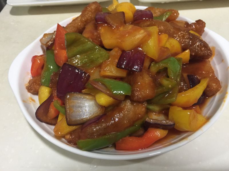鳳梨咕咾肉