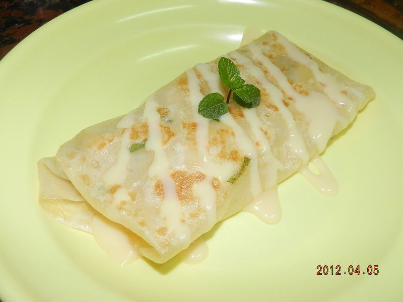 ㄚ曼達的廚房~香蕉煉乳煎餅