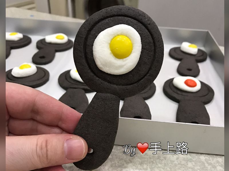 🍳平底鍋煎蛋造型餅乾🍳