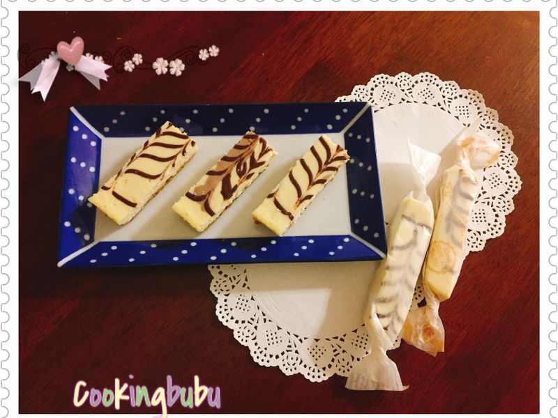 《Cookingbubu》起士條~花紋版
