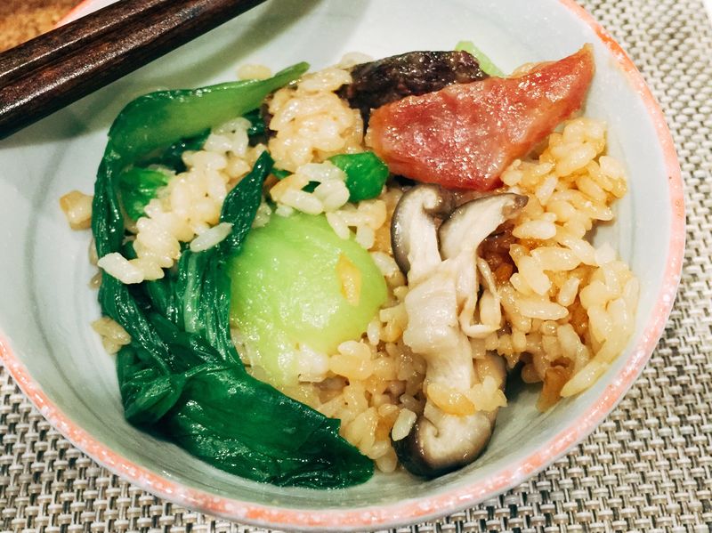 [土鍋］臘味飯