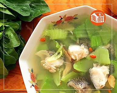 【集鮮屋】芥菜龍膽石斑魚湯