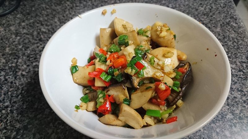 熱炒椒鹽杏鮑菇