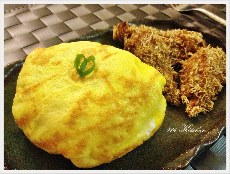 【深夜食堂】龍利西芹迷你蛋包飯