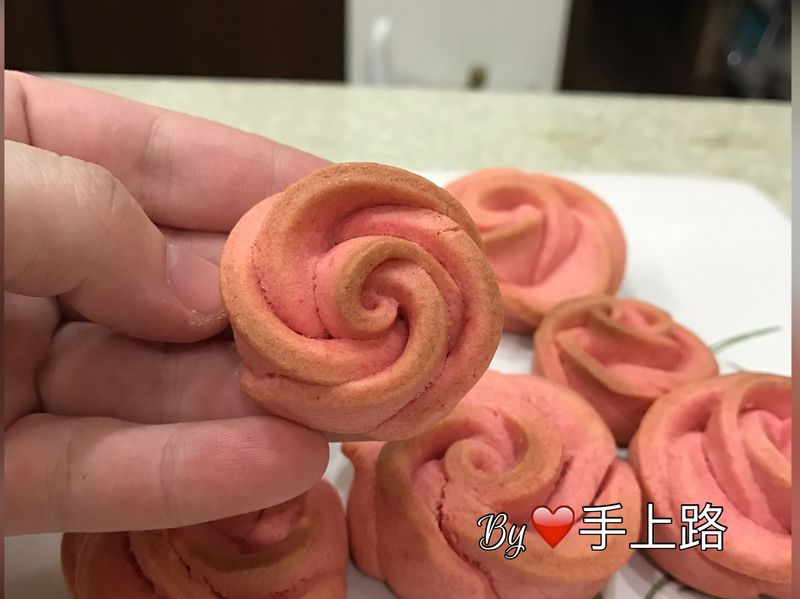 《應景情人節》🌹玫瑰花造型餅乾🌹