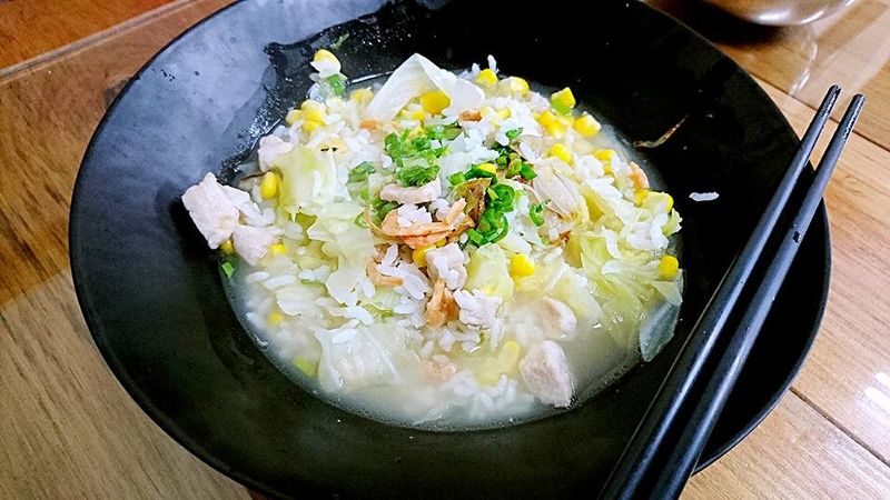 高麗菜鮮粥