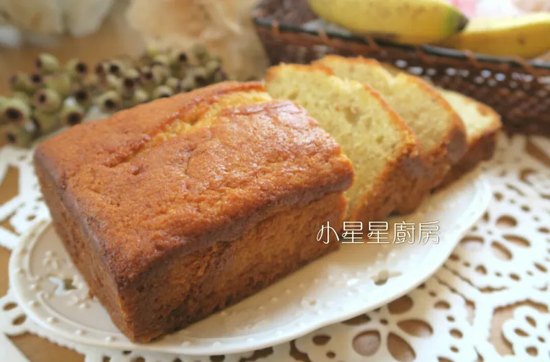 香蕉蜂蜜磅蛋糕