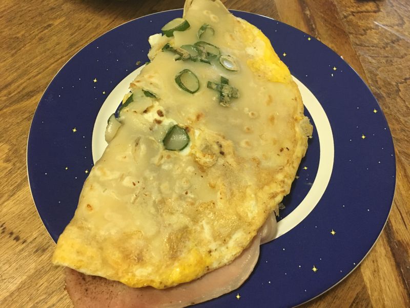 一個人的早餐：超簡易蔥油餅