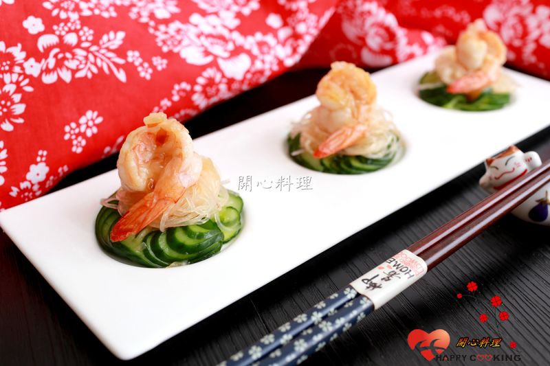 影音食譜 泰式蝦仁拌冬粉