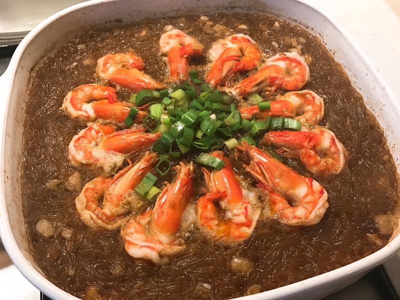 艾叻沙鮮蝦粉絲煲