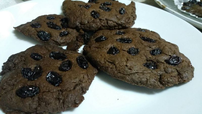 親子手作美式葡萄巧克力餅乾~一次上手