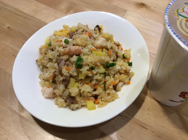 鳳梨叉燒炒飯