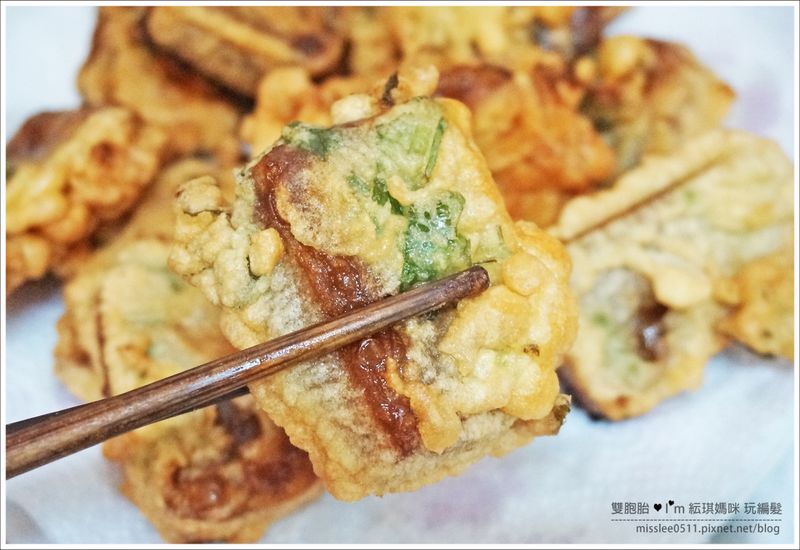 炸香菜年糕