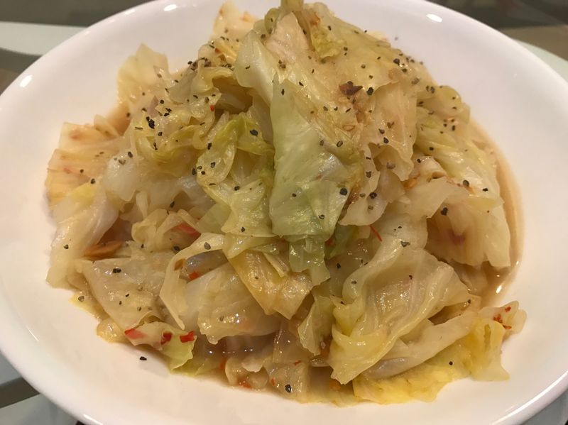 蒜辣高麗菜