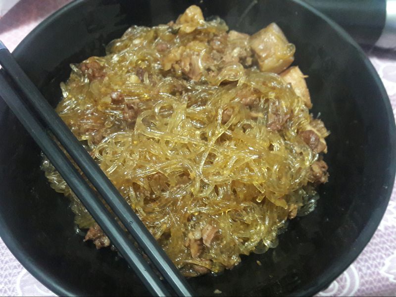 滷肉炒冬粉