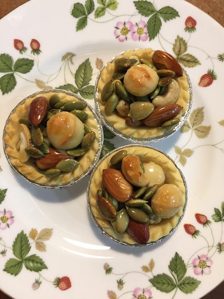 蜂蜜堅果塔