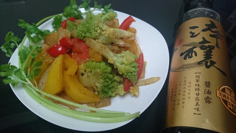 七味醬油炒蔬菜-淬釀手路菜