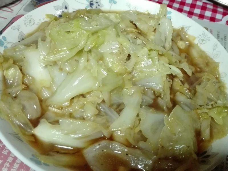 醬油蒜泥高麗菜