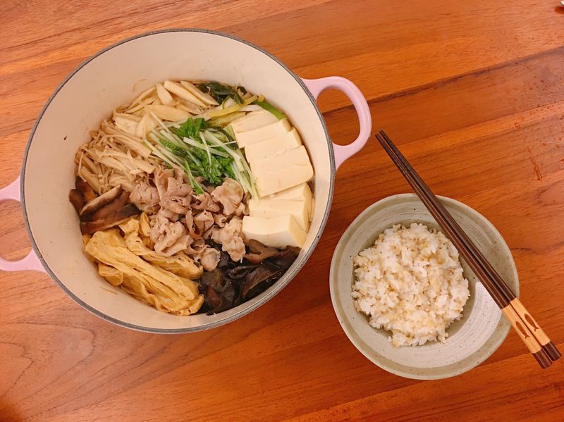 LC鍋料理~鹹甜好滋味超下飯的壽喜燒