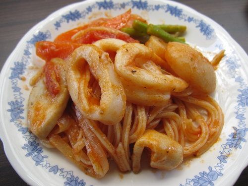 ▊雪莉小廚房。蕃茄海鮮義大利麵▊
