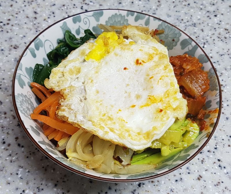 (韓式)拌飯 비빔밥