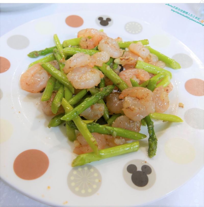 青蘆筍炒蝦仁