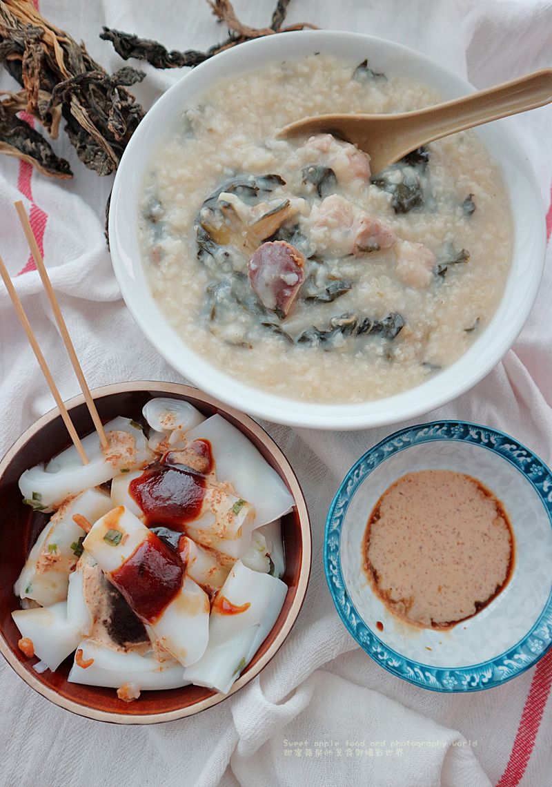 港式菜乾鴨腎豬骨粥