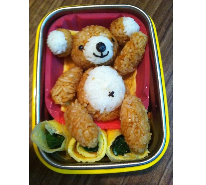 【親子食堂】小熊爱心便当