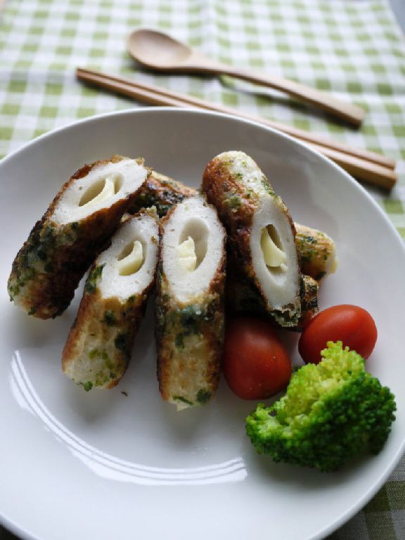 【深夜食堂】海苔起司竹輪燒(チーズちくわの磯辺焼き)