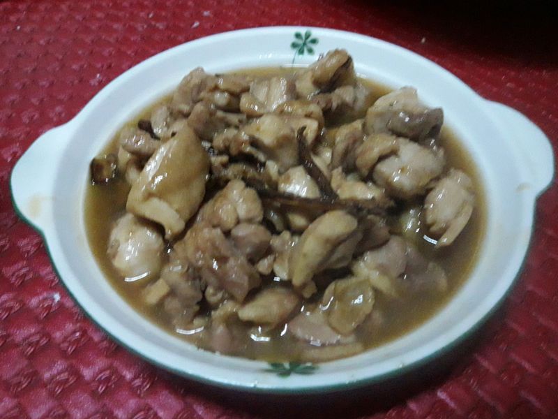 薑燒雞腿