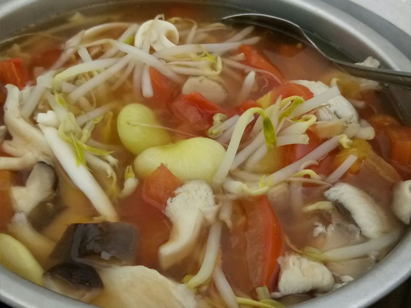 番茄煮湯
