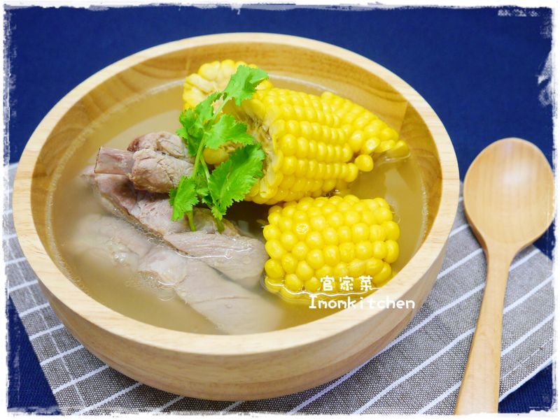 玉米排骨湯~~家常菜料理