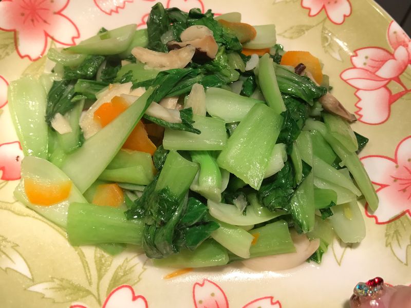 清炒青江抗老化