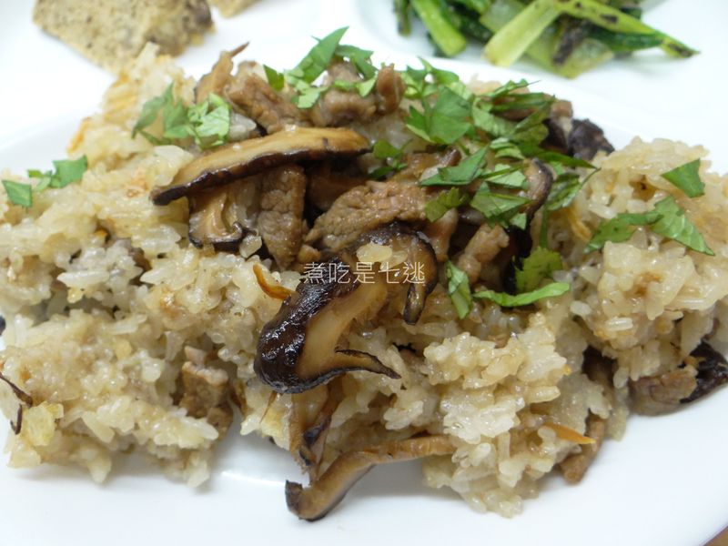 電鍋蒸油飯