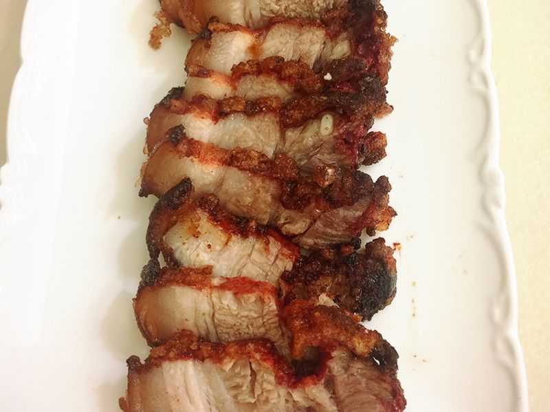 香煎紅糟肉