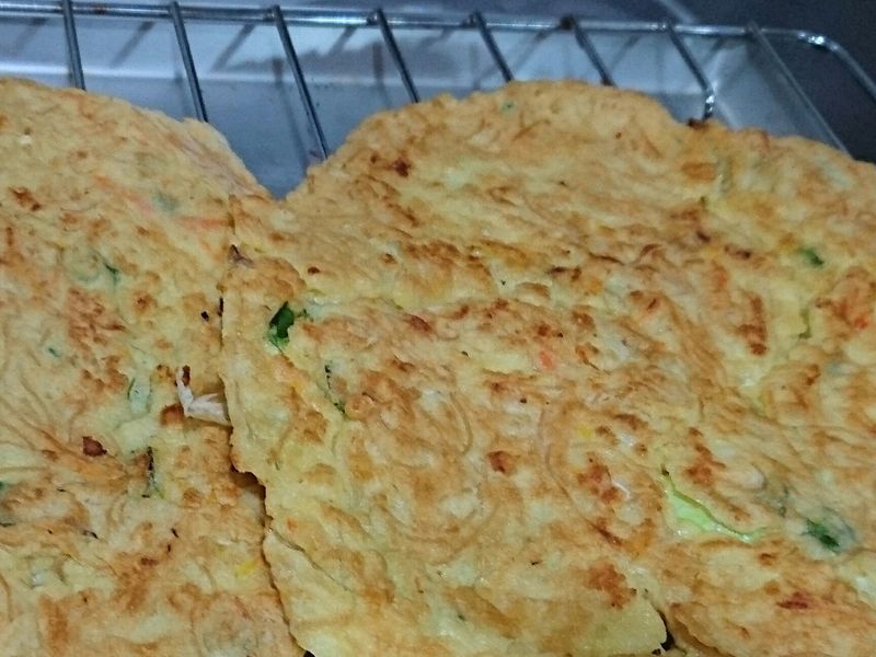 時蔬煎餅（寶寶版）
