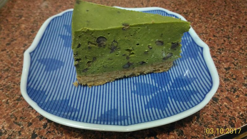 (免烤)抹茶紅豆乳酪蛋糕🌿🎂